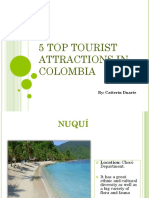 5 Top Tourist Attractions in Colombia