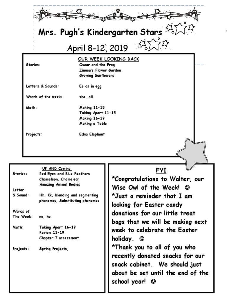 Newsletterweek 30 | PDF