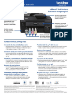 MFC-T4500DW Advance Spec Sheet Spanish