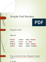 Simple Past With Pronunciation and Examples