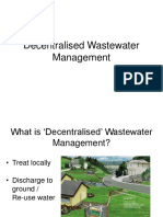 Decentralised Wastewater Management: Treat Locally and Reuse Water
