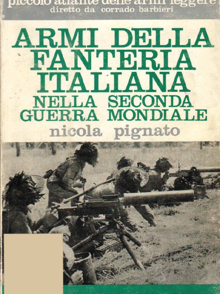 Armi Della Fanteria Italiana Nella Seconda Guerra Mondiale PDF PDF