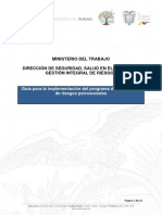 1_guia Para La Implementación Del Programa de Riesgo Psicosocial