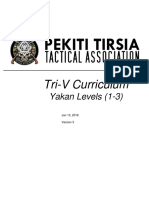 PTTA TRI V Curriculum YAKAN - LEVELS - Ver - 3 PDF