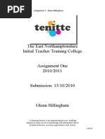 Download Assignment 1 Glenn Billingham by Glenn Billingham SN40650703 doc pdf