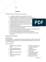 Composition of A School Board General Schools