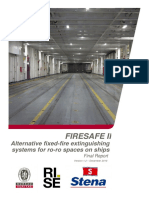 Firesafe II - WP3 Alternative Fixed-Fire Extinguishing Systems For Ro-Ro Spaces On Ships PDF