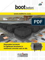 U Boot Beton Disposable Formwork For Two Way Voided Slabs in Reinforced Concrete Cast On Site PDF