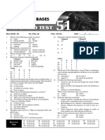 101 Speed Test: Acids and Bases