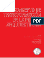 El Concepto de Transformación en La Forma Arquitectónica PDF