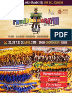 Programa Pachamama Raymi 2019 #ZamoraChinchipe