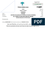 Fiche Rendez-Vous: Index Patient Nom Patient Rendez-Vous Heure Batiment Consultation