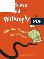 Dr. Seuss and Philosophy - Oh, The Thinks You Can Think! PDF