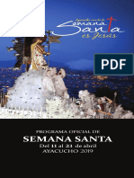 Programa Semana Santa Ayacucho