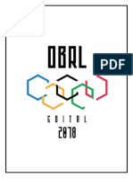 OBRL 2018 - Regulamento e Conteúdos