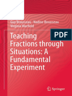 Guy Brousseau, Nadine Brousseau, Virginia Warfield (Auth.) Teaching Fractions Through Situations - A Fundamental Experiment 2014 PDF