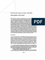 Rendon y Salas Evolucion Del Empleo en Mexico PDF