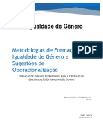 Metodologias de Form. em IG e Sug. Operacionalização - FPE IG