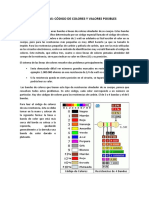 Código de colores de resistencias: significado y valores