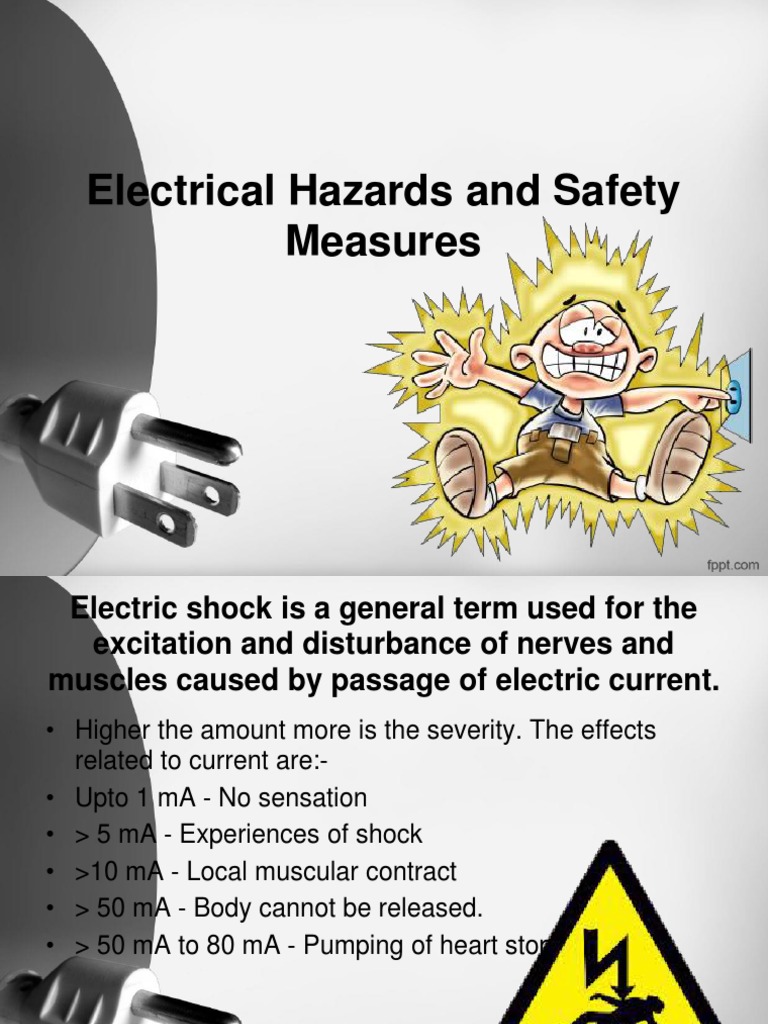 Electrical Hazards and Safety Tips | PDF | Electricity | Electromagnetism