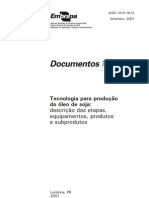 Tecnologia para A Produção Do Óleo de Soja Embrapa