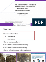 Coordination and Cooperation Problems in Public Offices: An Empirical Study in Tanzania