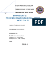 Practica 5 - Pre Procesamiento de Imagenes Satelitales