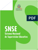 SNSE Sistema Nacional Supervisión