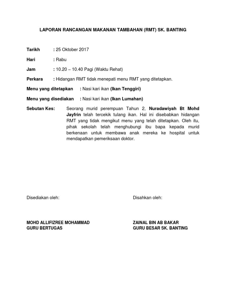 LAPORAN RANCANGAN MAKANAN TAMBAHAN.docx