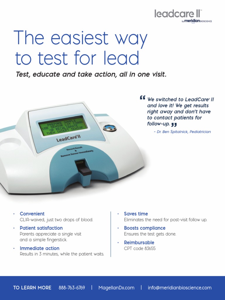 The Easiest Way To Test For Lead Test, Educate and Take Action, All in