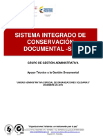 Sistema Integrado de Conservación Documental PDF
