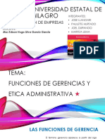 Funciones de Gerencia y Etica Administrativa Adm02