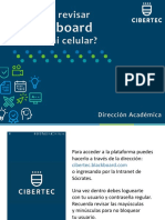 Uso de Blackboard - Celular PDF