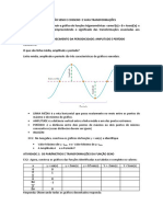 Funções Seno e Cosseno: Transformações de Amplitude, Período e Linha Média