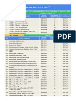 Senarai Kursus PDF