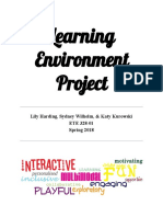 ete 328- learning environment project