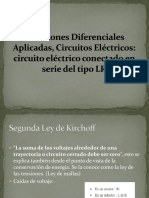 Ecuaciones Diferenciales Aplicadas, Circuitos Eléctricos