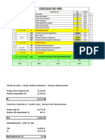 Planilha Oee Modelo