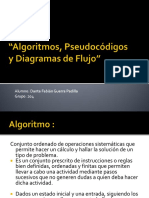 Algoritmos, Pseudocódigos y Diagramas de FLUJO