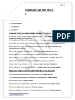 English Online Bits Mid-2 PDF
