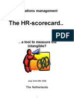 Operations Management, The HR Scorecard