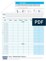 Goal Calendar PDF