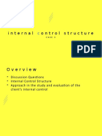 Case 3 Internal Control Structure