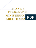 Plan de Trabajo Del Ministerio Del Adulto Mayor