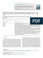 Journal of Oral Biology and Craniofacial Research 9 (2019) 151-155