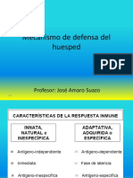 Mecanismo de Defensa Del Huesped PDF