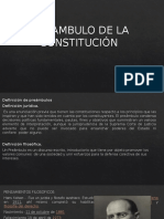 PREAMBULO COSTITUCION BOLIVIANA