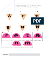 Week 20 - Letter Match Worksheets