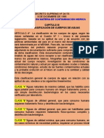 CLASES DE AGUAS Regl de Contamin Hídrica SILEG.doc