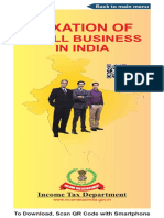 Taxation of Small Business in India PDF